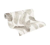 A.S. Creation 392185 Papier peint intissé Arbre & feuille 10,05 m x 0,53 m Blanc