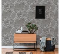 A.S. Creation 393555 Papier peint intissé Botanique 10.05 x 0.53 m Gris