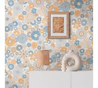 Livingwalls Papier peint intissé 395352 - style rétro années 70 8,50 m x 0,53 m