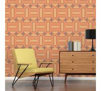 A.S. Création 395362 Papier peint intissé style rétro années 70 8,50 m x 0,53 m Marron/jaune/orange