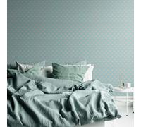 A.S. Création Papier peint intissé 395374 rétro années 70 – 8,50x0,53 m – Turquoise/Bleu/Beige/Gris