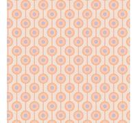 A.S. Création Papier peint intissé 395375 – rétro années 70, 8,5 x 0,53 m, beige/orange/violet/rose