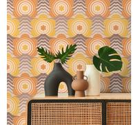 Livingwalls Papier peint intissé A.S. Création 395395, style rétro années 70, 8,50 m x 0,53 m