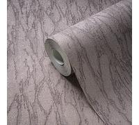 A.S. Création Smart Surfaces papier peint intissé à motif métallique 10,05 m x 0,53 m - gris, beige, argent - papier peint pierre pour différentes pièces Made in Germany - 395633