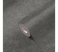 A.S. Creation 395663 Papier peint intissé Uni Uni 0.53 x 10.05 m Noir