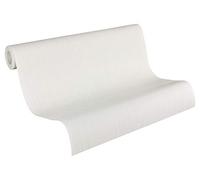 A.S. Création 913050 Daniel Hechter Papier Peint intissé uni 10,05 Blanc-Fabriqué en Allemagne-913050 9130-50, 10.05 m x 53 cm