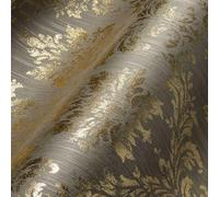 A.S. Création Architects 306625 30662-5 Papier peint en soie métallique avec ornements Beige métallisé - 10,05m x 0,53m -