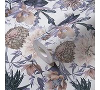A.S. Création Blumentapete 381751 Papier peint aspect floral pour salon, chambre à coucher 10,05 x 0,53 m Fabriqué en Allemagne