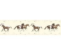 A.S. Création Bordüre Little Stars bunt creme 5,00 m x 0,13 m 358382 35838-2