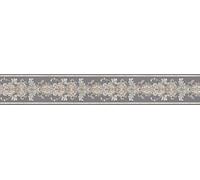 A.S. Création Bordure Only Borders baroque argenté 5,00 m x 0,10 m
