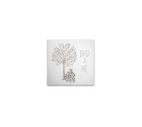 A.S. Création DD129426 Impression sur toile Motif lémuriens Beige Gris 40 x 40 cm