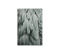 A.S. Création DD131754 Impression sur toile Motif plumes Bleu/gris 60 x 90 cm