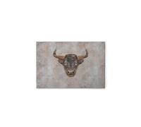 A.S. Création DD132070 Big Three Wisent Impression sur toile Gris/beige 75 x 50 cm