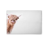 A.S. Création DD132242 Impression sur toile Motif animaux de vache Blanc/marron 120 x 80 cm