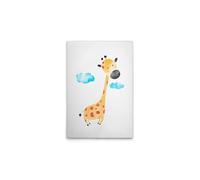 A.S. Création DD132522 Impression sur toile pour chambre d'enfant Motif girafe aquarelle Blanc/jaune 50 x 75 cm