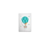 A.S. Création DD132531 Toile murale pour chambre d'enfant Motif girafe Blanc/vert 40 x 60 cm