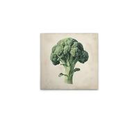 A.S. Création DD132937 Impression sur toile Motif brocoli Crème Beige 50 x 50 cm