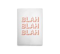 A.S. Création DD133037 Blah Blah Blah Toile murale Orange/rose 60 x 90 cm