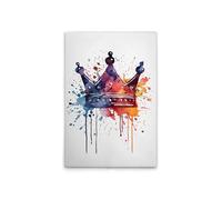 A.S. Création DD133279 Impression sur toile Motif couronne colorée 60 x 90 cm