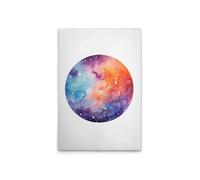 A.S. Création DD133329 Impression sur toile Motif planète colorée Blanc Multicolore 60 x 90 cm