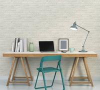 A.S. Creation Elements 355814 Papier peint intissé Pierre 0.53 m x 10.05 m Gris