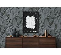 A.S. Creation Famous Garden 393461 Papier peint intissé 10.05 x 0.53 m Noir