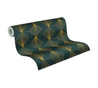 A.S. Création French Affair 361562 Papier peint intissé aspect graphique Noir/doré/jaune 10,05 x 0,53 m