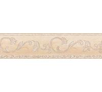 A.S. Création Frise autocollante Only Borders 10-5 m x 0,13 m - Beige et gris - Fabriquée en Allemagne