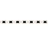 Livingwalls Frise murale autocollante Stick Ups Grisaille noir/blanc 5 m x 0,05 m 282217