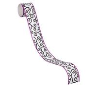 A.S. Création Frise murale autocollant Stick Ups noir poupre blanc 5,00 m x 0,05 m 902023