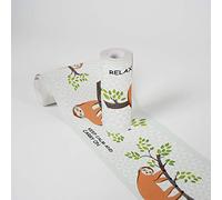 A.S. Création Frise Papier Peint Adhesive Lovely Kids Chill & Relax Frise Papier peint adhesive 5.00 m x 0.155 m Orange Vert Brun Fabriqué en Allemagne 403751 403751