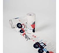 A.S. Création Frise Papier Peint Adhesive Lovely Kids Super Tractor Frise Papier peint adhesive 5.00 m x 0.155 m Rouge Bleu Noir Fabriqué en Allemagne 403736 403736