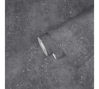 A.S. Création Greyvolution 378403 37840-3 Papier peint intissé aspect béton vintage Anthracite 10,05 x 0,53 m