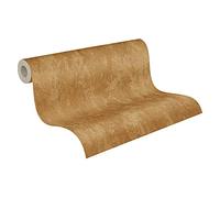 A.S. Création Havanna 380443 Papier peint vintage aspect rouille Doré métallisé brillant finement structuré