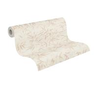 A.S. Création History of Art 2 Papier peint intissé motif floral 10,05 m x 0,53 m - Beige, crème, rose, métallique - Feuilles pour salon chambre à coucher - 790461