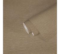 A.S. Création Hygge 385971 Papier peint intissé texturé Marron scandinave métallique 10,05 x 0,53 m Fabriqué en Allemagne