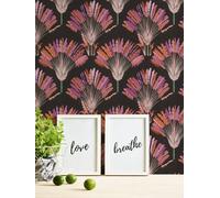 Architects Paper Jungle Chic papier peint palmier papier peint intissé noir orange violet rose vert 10,05 m x 0,53 m