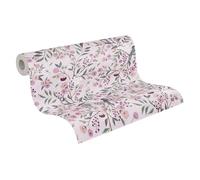A.S. Création Papier peint intissé Lilly & Luis – 10,05 m x 0,53 m, rose/violet
