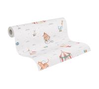 A.S. Création Papier peint intissé Lilly & Luis – Cirque multicolore résistant 10,05 x 0,53 m