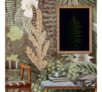 A.S. Creation Livingwalls Papier peint photo The Wall 382431 Un rouleau Un motif 3.71 x 2.80 m Palmiers Vert