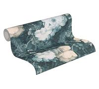 A.S. Création Metropolitan Stories 369213 Anke & Daan Amsterdam Papier peint avec fleurs Bleu/jaune/vert 10,05 x 0,53 m