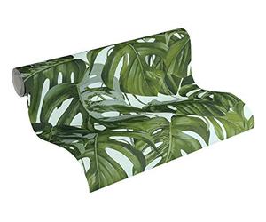 A.S. Création Michalsky Living 365193 36519-3 Papier peint intissé Motif Dream Again Bleu/vert 10,05 m x 0,53 m Fabriqué en Allemagne