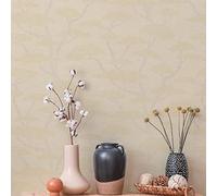 A.S. Création Nara 387413 Papier peint intissé Motif arbre Beige Gris 10,05 m x 0,53 m Fabriqué en Allemagne