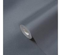 A.S. Creation Nara 387447 Papier peint intissé Uni 10.05 x 0.53 m Bleu