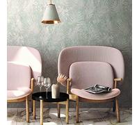 A.S. Création Natural Living 386384 Papier peint jungle Gris/beige Blanc 10,05 x 0,53 m Fabriqué en Allemagne