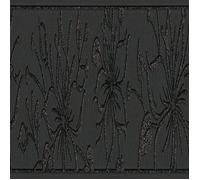 A.S. Creation Only Borders 346612 papier peint fleuri papier 0.13 m x 5 m noir