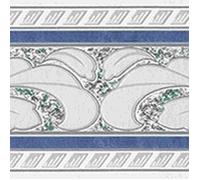 A.S. Creation Only Borders 9 681645 frise en papier peint intissé 0.10 m x 5 m bleu