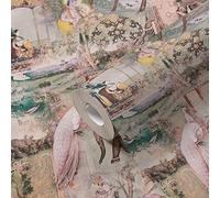 A.S. Création Oriental Dream 381732 381732 381732 Papier peint intissé Motif floral Beige Marron Jaune 10,05 m x 0,53 m