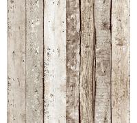 Livingwalls Panneau mural autocollant Pop Up Panel beige brun 2,50 m x 0,35 m 942192