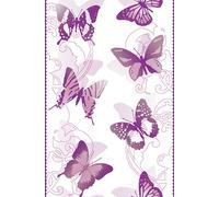 A.S. Création panneau autocollant "pop.up Panel", violet, blanc, 2,50 m x 0,35 m, 942582, 94258-2